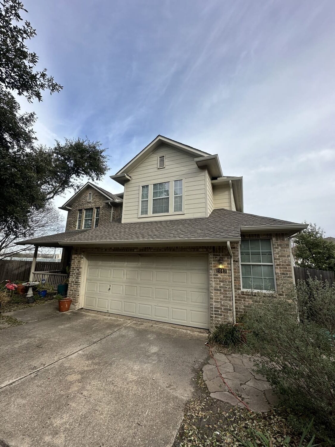 new residential roof installation in Austin, TX by a roofing contractor.